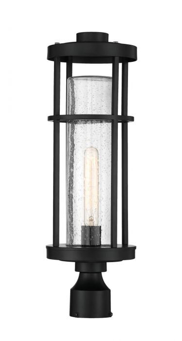 Encompass One Light Outdoor Post Mount in Midnight