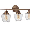 Essex Five Light Vanity in Satin Brass