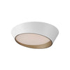 ET2 Slant LED Flush Mount in White/Gold E51032-WTGLD