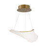 ET2 Rinkle LED Pendant 11"H - French Gold E24881-133FG