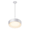 ET2 Echo LED Pendant in White 13" Wide E51011-WT