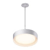 ET2 Echo LED Pendant in White 10.75"H E51013-WT
