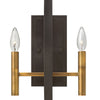 Euclid LED Wall Sconce in Spanish Bronze