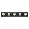Eurofase Ryder LED Bathbar in Black 5"H 37071-038