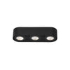 Eurofase LED Ceiling Mount in Black, 3.25" High