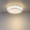 Eurofase LED Flush Mount in Satin Nickel, 15" Wide