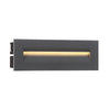 Eurofase LED Outdoor Inwall in Graphite Grey, 9.88"W