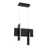 Eurofase Coburg LED Pendant in Black 8"W 37346-027