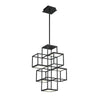 Eurofase Ferro LED Pendant in Black 21"H 38260-029