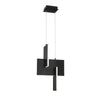 Eurofase Coburg LED Pendant in Black 8"W 37347-023