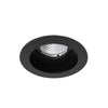 Eurofase One Light Downlight, Black, 4.13" High
