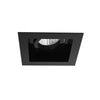 Eurofase One Light Gimbal in Black, 3.88" Wide
