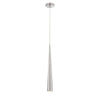 Eurofase Sliver One Light Pendant, Satin Nickel