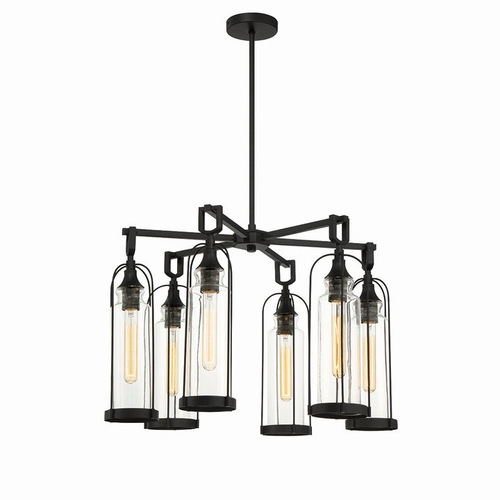 Eurofase Six Light Outdoor Chandelier