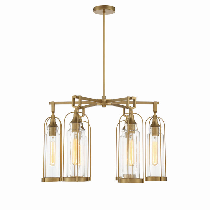 Eurofase Six Light Outdoor Chandelier