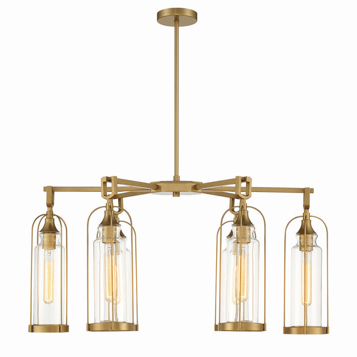 Eurofase Six Light Outdoor Chandelier