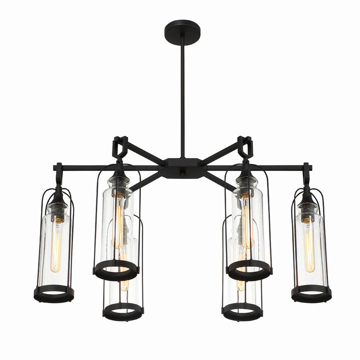 Eurofase Six Light Outdoor Chandelier