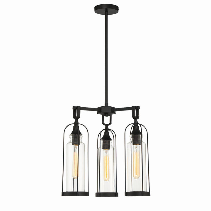 Eurofase Three Light Outdoor Chandelier