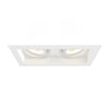Eurofase Two Light Gimbal in White, 7.31" Long