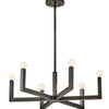 Ezra LED Chandelier in Black Oxide