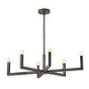 Ezra LED Linear Pendant in Black Oxide