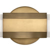 Facet LED Bath in Heritage Brass