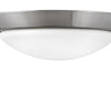 Fan Light Kit in Brushed Nickel