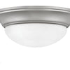 Fan Light Kit in Brushed Nickel