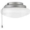 Fan Light Kit in Brushed Nickel