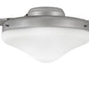 Fan Light Kit in Brushed Nickel