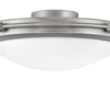 Fan Light Kit in Brushed Nickel