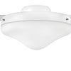 Fan Light Kit in Chalk White