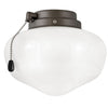Fan Light Kit in Metallic Matte Bronze