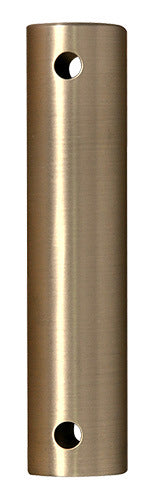 Fanimation 12" Downrod in Brushed Satin Brass