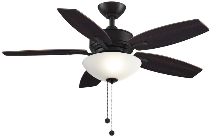 Fanimation Aire Deluxe 44" Pull Chain Ceiling Fan with Light