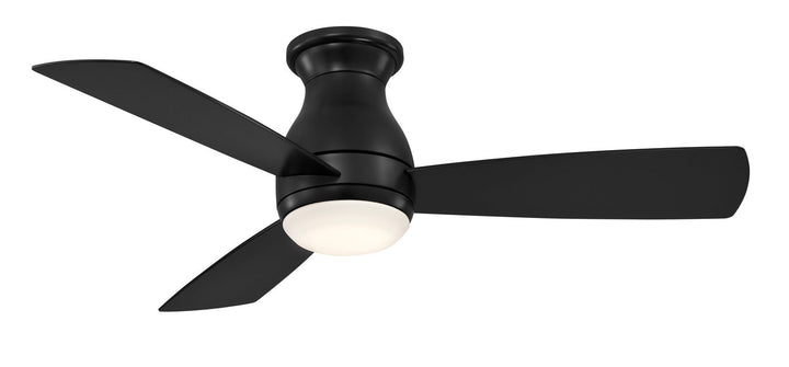 Fanimation Hugh 44" AC Indoor/Outdoor Flushmount Ceiling Fan with 18W LED Light and Remote Control