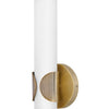 Femi LED Vanity in Lacquered Brass