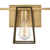 Filmore LED Bath in Heritage Brass