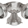 Fitter Three Light Fitter in Brushed Nickel