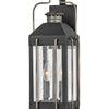 Fitzgerald LED Outdoor Lantern in Textured Black