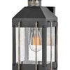 Fitzgerald LED Outdoor Lantern in Textured Black