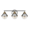 Fletcher LED Bath in Polished Nickel