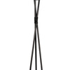Floor Lamp One Light Floor Lamp in Flat Black