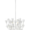 Flora LED Pendant in Textured Plaster
