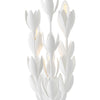 Flora LED Wall Sconce in Textured Plaster
