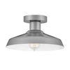 Forge LED Flush Mount in Antique Brushed Aluminum