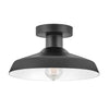 Forge LED Flush Mount in Black