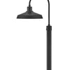 Forge LED Post Top or Pier Mount Lantern in Black