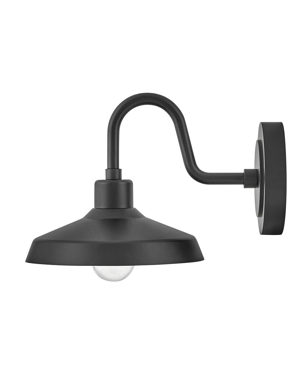 Forge LED Wall Mount in Black