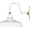 Foundry Classic LED Outdoor Lantern in Gloss White